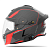 509 Шлем Delta V Carbon Commander с подогревом Racing Red в Томске