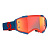 Scott Очки кроссовые Fury dark blue/neon red/orange chrome works в Томске