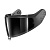 Shark Визор Skwal i3/Ridill 2/D-Skwal 3 Dark Smoked в Томске