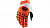 100% Мотоперчатки Airmatic Fluo/Orange в Томске