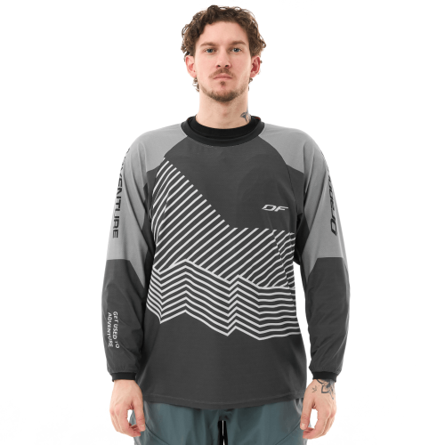 Dragonfly Джерси Quad Dirt Man 2025 Grey в Томске