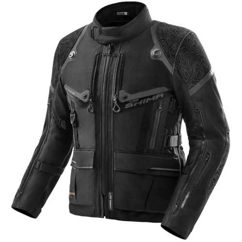 Shima Мотокуртка туристическая Tracker Men Black в Томске