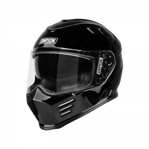 Simpson Шлем интеграл Venom Gloss Black в Томске