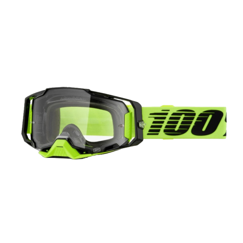 100% Очки Armega Neon Yellow / Clear в Томске