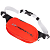 Dragonfly Гермосумка поясная DF Wallet 2л Red-Black в Томске