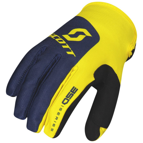 Scott Перчатки 350 Track blue/yellow в Томске