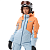 Dragonfly Куртка горнолыжная утепленная Gravity Woman 2025 Mock Orange-Light Blue в Томске