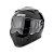 Simpson Шлем модуляр Darksome Gloss Black в Томске