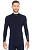 Brubeck Футболка мужская дл.рукав Wool Merino 78% Темно-Синий в Томске