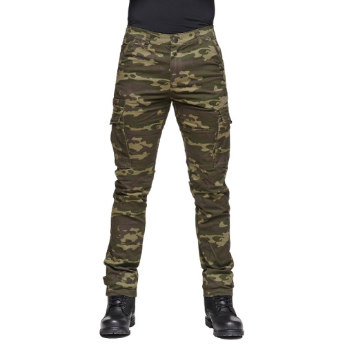 Scout Мотоштаны Jungle Camo Green в Томске